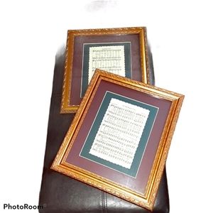 12x14 Amazing Grace and The Old Rugged cross